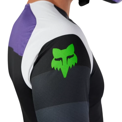 Fox MX-Flexair Grid póló, fekete/lila, M, 3, nordicamoto.ro