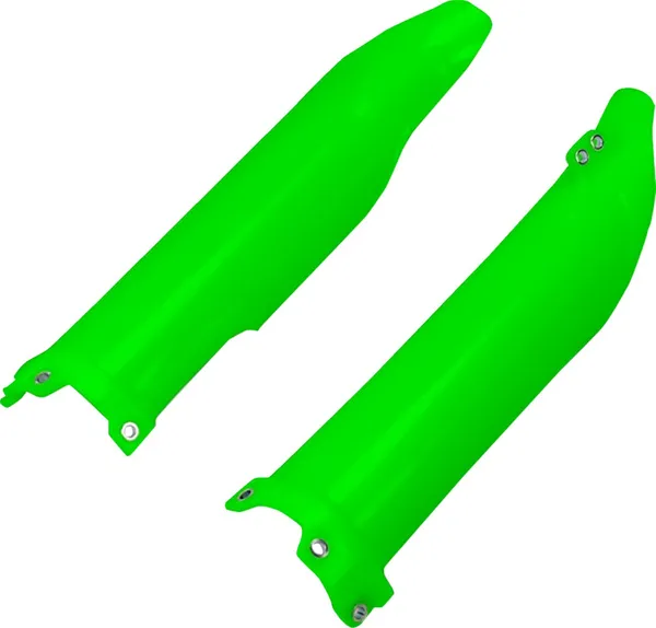 Kawasaki villacső-védők, zöld, 1, nordicamoto.ro