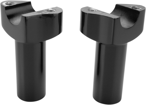 Forged Aluminum Handlebar Riser Black, 1, nordicamoto.ro