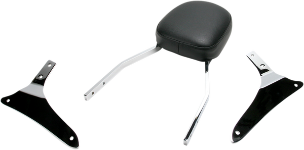 Square Sissy Bar Kit Chrome, 2, nordicamoto.ro
