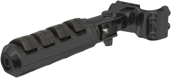 Anti-vibration Highway Pegs With 1-1/4” Clamps Silver, 2, nordicamoto.ro