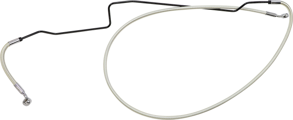 Braided Front Brake Line Chrome, Sterling Chromite® Ii Oversize [+152 mm (6'')], 2, nordicamoto.ro