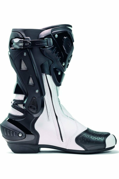 Sidi Racing ST csizma, fekete/fehér, 48-as méret, 2, nordicamoto.ro