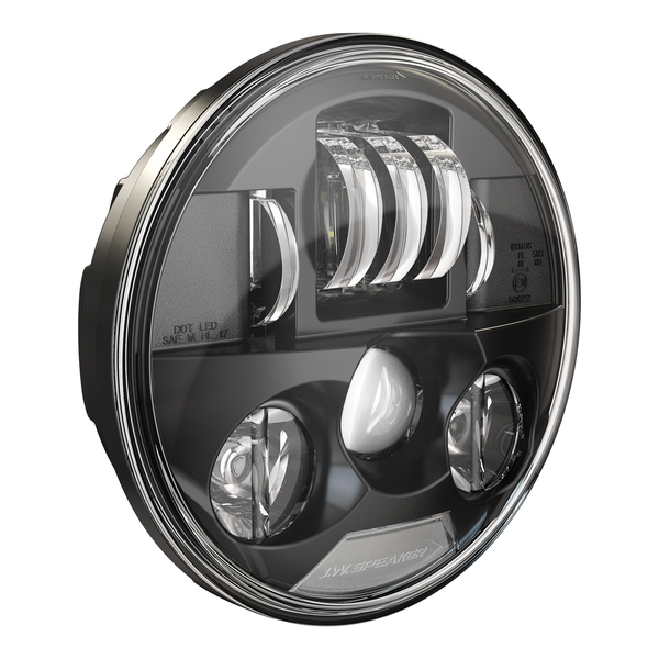 5 3/4(r) Led Headlight Black, 1, nordicamoto.ro