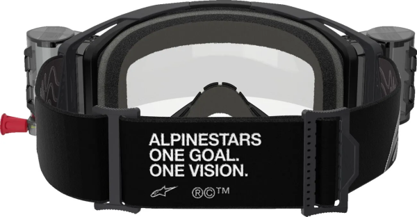 Alpinestars Vision 8 Corp Clear/Black Roll-Off szemüveg, 2, nordicamoto.ro