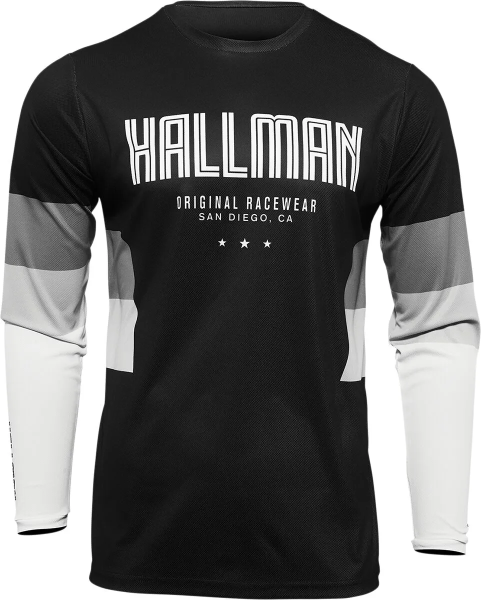 Tricou Thor Hallman Differ Black/Grey S, 1, nordicamoto.ro