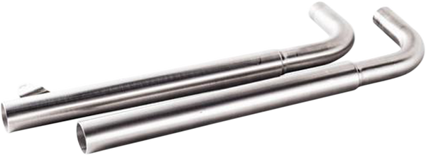 Straight Pipe Performance Tips Brushed, 1, nordicamoto.ro