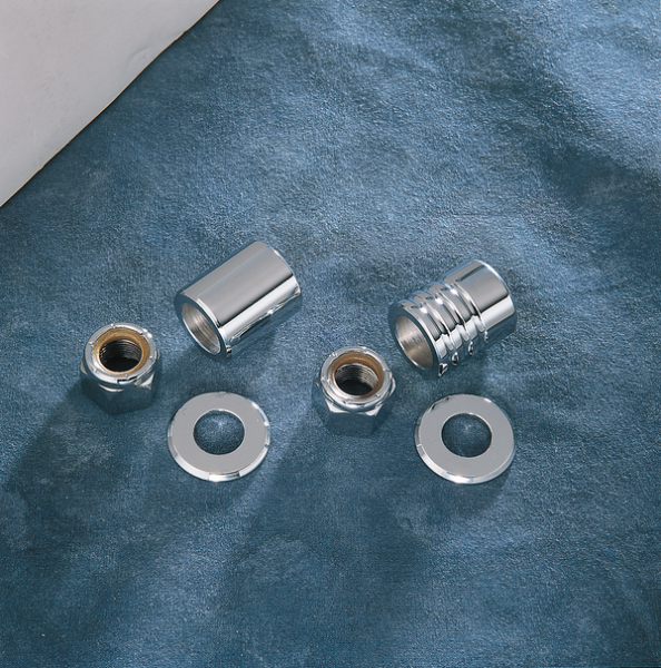 Axle Spacer/nut Kit Silver, 1, nordicamoto.ro