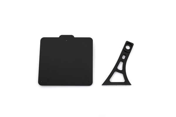 Slip-in License Plate Mounts White, 2, nordicamoto.ro