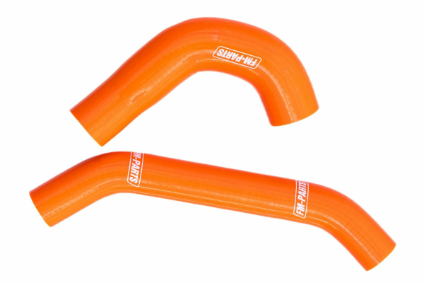 Fm-Parts szilikon hűtőcső-készlet KTM/Husqvarna/GasGas 2024-es modellekhez, narancssárga, 4, nordicamoto.ro