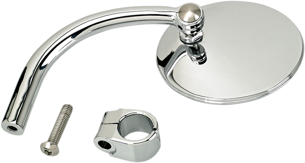 Clamp-on Utility Mirror Silver, 2, nordicamoto.ro