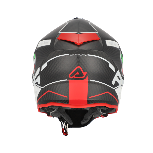 Casca Acerbis Steel Carbon 22-06 Fekete/Piros XL, 7, nordicamoto.ro