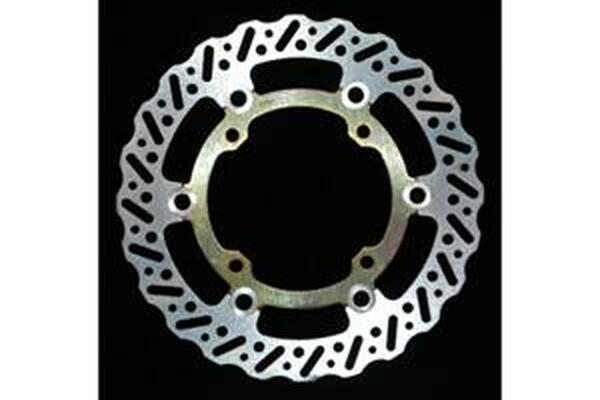 Supercross Contour Series Brake Rotors Silver, Stainless Steel, 1, nordicamoto.ro