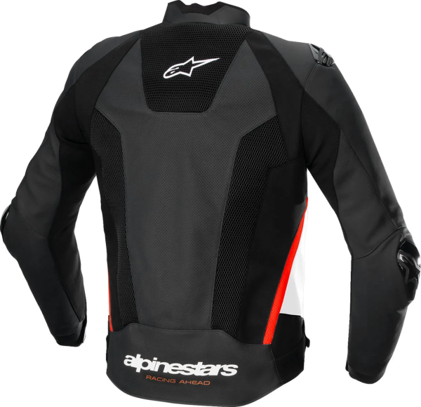 Alpinestars Missile V3 Airflow fekete bőrdzseki, méret: 50, 2, nordicamoto.ro