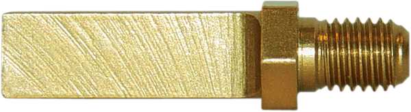 Chisel Tooth Studs Gold, 2, nordicamoto.ro