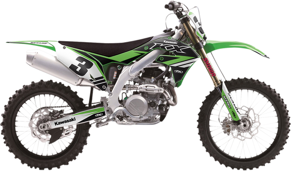 Evo Graphics Kit Black, Green, 1, nordicamoto.ro