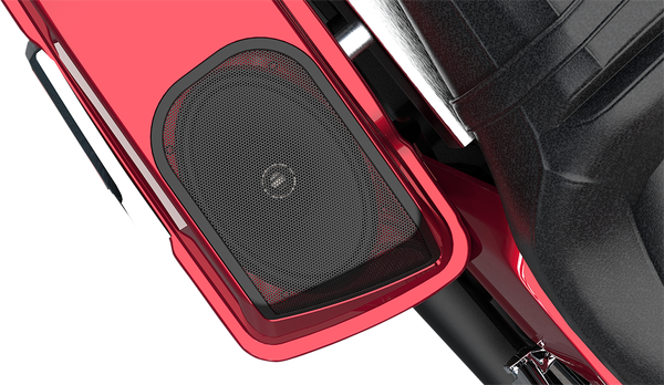 Saddlebag Lid And Xl Speaker Kit Black, 4, nordicamoto.ro