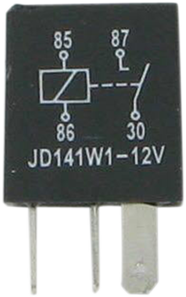 Starter Relay Switch Black, 1, nordicamoto.ro