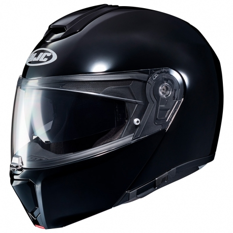 Casca HJC RPHA 90S Solid Negru Alb M, 1, nordicamoto.ro