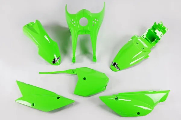 Teljes karosszériakészlet Kawasaki zöld színben, 1, nordicamoto.ro