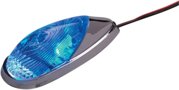 LED-es, süllyesztett felszerelésű mini jelzőfények, króm, 1, nordicamoto.ro