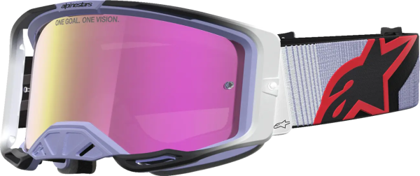 Alpinestars Vision 8 Maven síszemüveg – lila/fekete/színezett lencse, 1, nordicamoto.ro