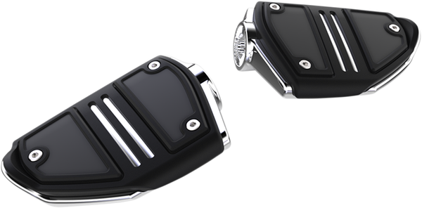 Footpeg Twin Rail Chr Black, 1, nordicamoto.ro
