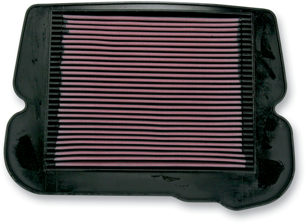 High-flow Air Filter Black, Red, 1, nordicamoto.ro