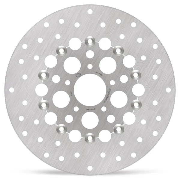 Egyedi sorozatú úszó rotor – ezüst, rozsdamentes acél, 1, nordicamoto.ro
