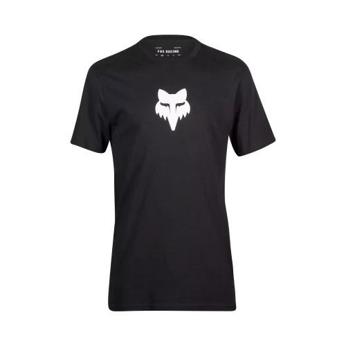 Fox Head Premium fekete póló, M-es méret, 1, nordicamoto.ro