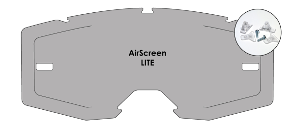 Airscreen LITE EX szürke lencse, 1, nordicamoto.ro