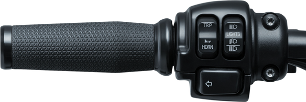 Thresher Handlebar Grips Black, 4, nordicamoto.ro