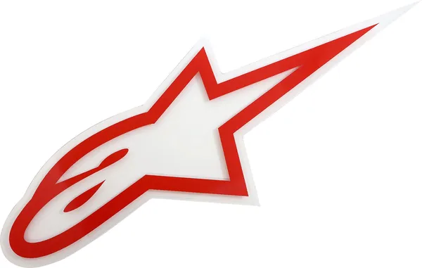 Sign Red, White, 1, nordicamoto.ro