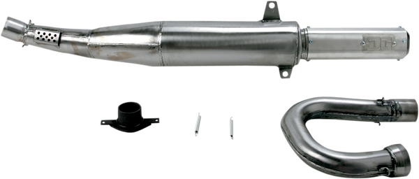 Racing Exhaust Silver, 1, nordicamoto.ro