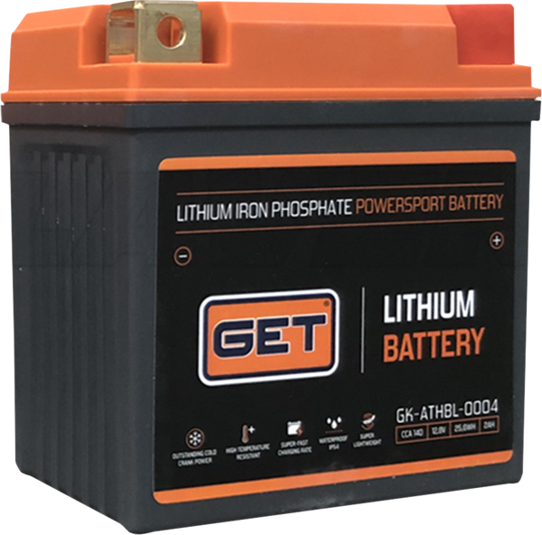 Lithium Iron Battery Black, Orange, 1, nordicamoto.ro