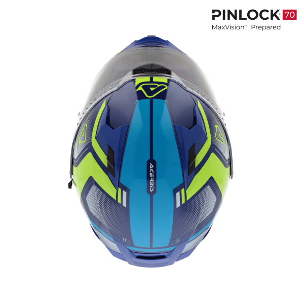 Acerbis X-Way Graphic kék/sárga sisak, XL, 6, nordicamoto.ro