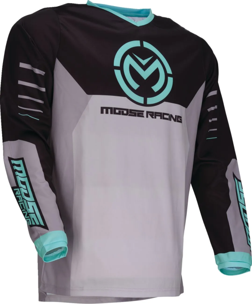 Tricou Moose Offroad Qualifier Gri S, 1, nordicamoto.ro
