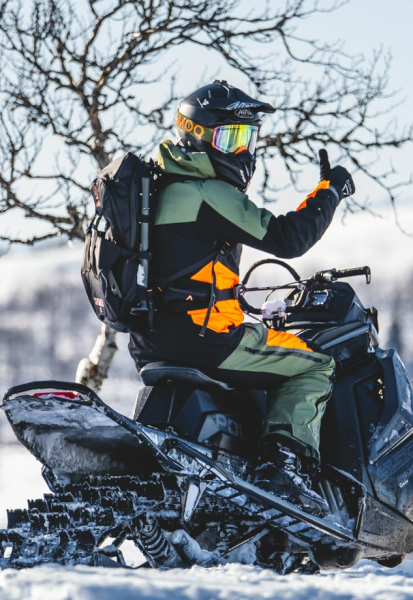 AMOQ Conquer 25 literes hátizsák, fekete/narancssárga, 2, nordicamoto.ro