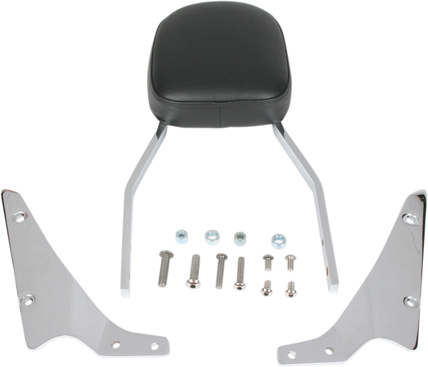 Square Sissy Bar Kit Chrome, 1, nordicamoto.ro
