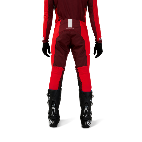 Pantaloni Moto Fox Flexair Optical Rosu Fluo 28, 3, nordicamoto.ro