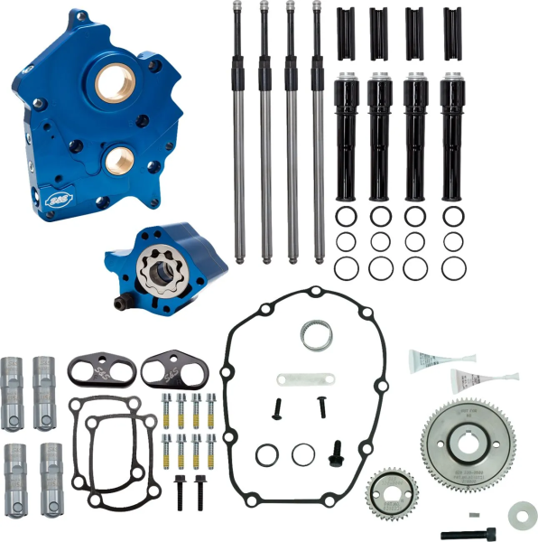 Cam Chest Kit Without Cams For Gear Drive M8, 1, nordicamoto.ro