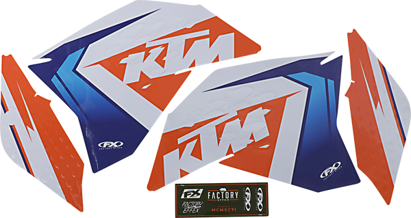 Evo Graphics Kit Black, Blue, Orange, White, 2, nordicamoto.ro
