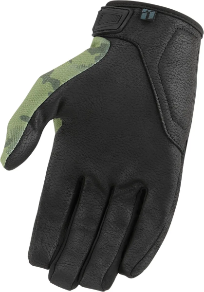 Manusi Icon Hooligan™ CE Green Camo S, 5, nordicamoto.ro