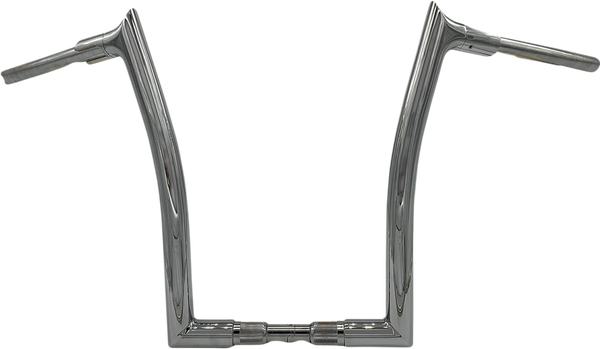 1-1/2(r) Ez Install Pointed Top Handlebar Silver, 2, nordicamoto.ro
