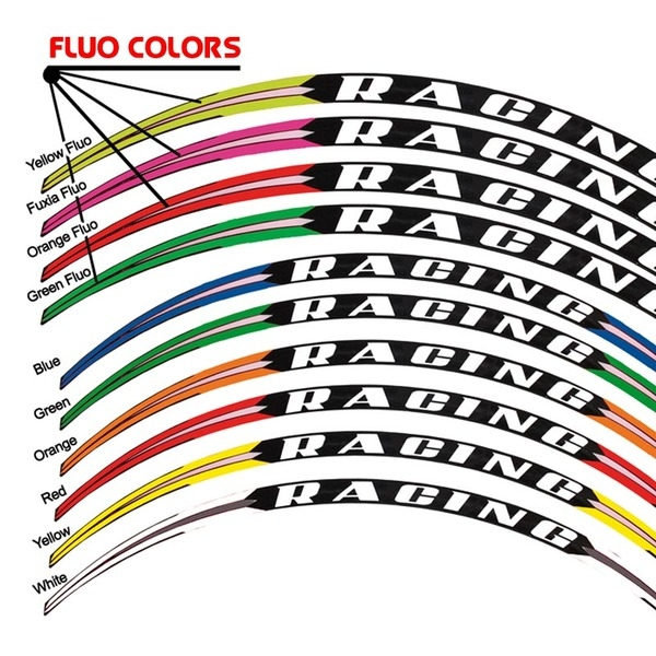5026 Wheel Strips Fluorescent Green, 2, nordicamoto.ro