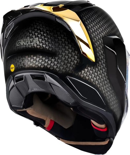 Ultraflite Carbon Mips Helmet Gold-Black, 5, nordicamoto.ro