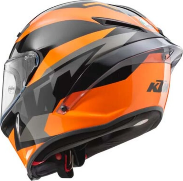 KTM CORSA R sisak – szürke/narancssárga/fekete – S méret/55–56, 2, nordicamoto.ro