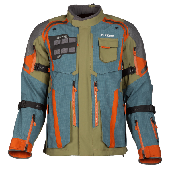 Geaca Moto Textila Klim Badlands Pro A3 Monument Gray - Petrol, 5, nordicamoto.ro