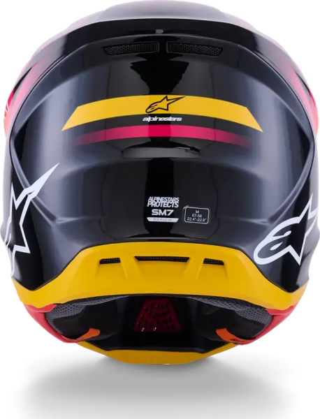 Alpinestars SM7 Rise fekete XL bukósisak, 3, nordicamoto.ro