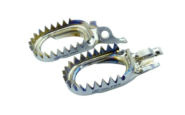 Anti Mud Titanium Footpeg, 1, nordicamoto.ro